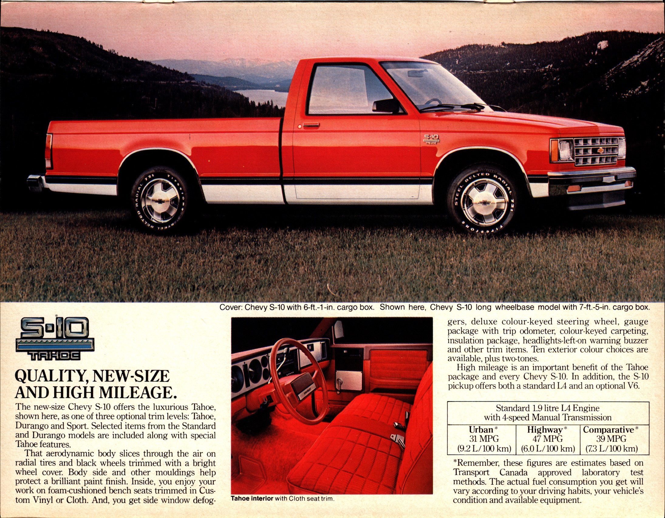 1982 Chevrolet S-10 Pickup Brochure (Cdn) 03