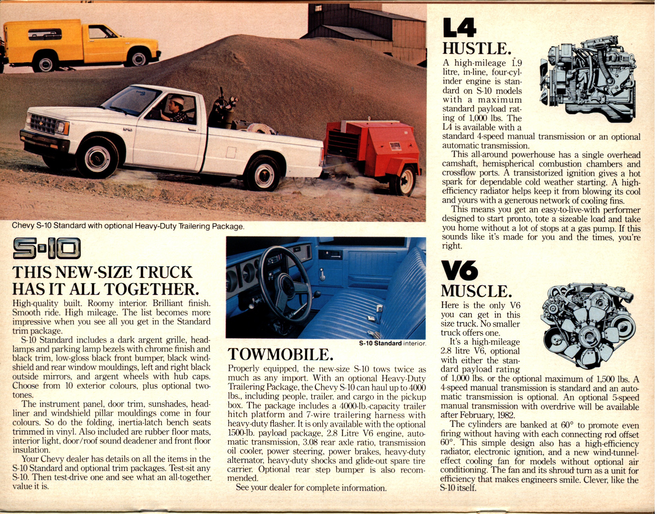 1982 Chevrolet S-10 Pickup Brochure (Cdn) 06