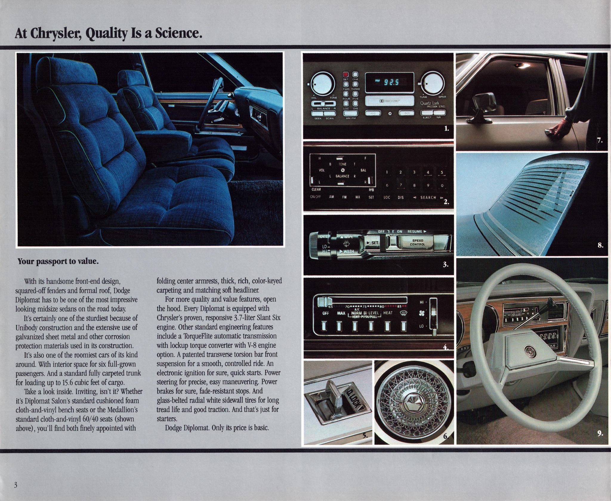 1982 Dodge Diplomat Foldout 03