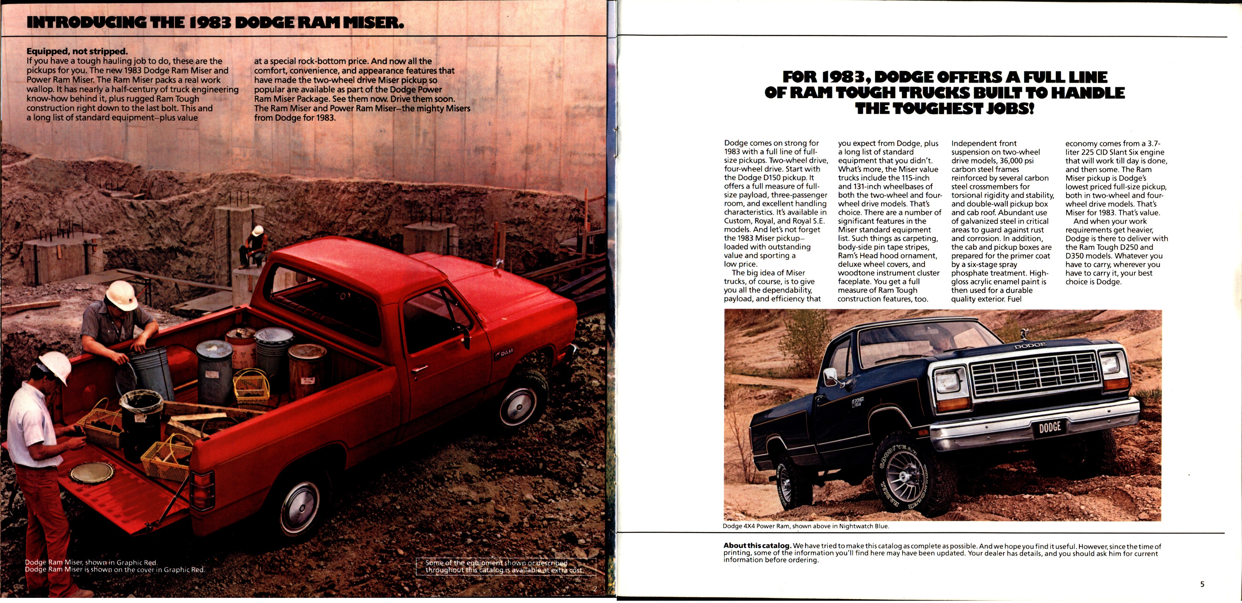 1983 Dodge Ram Pickups Brochure 02-05