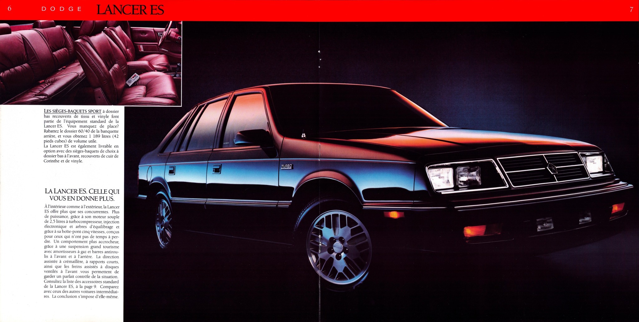 1989 Dodge Lancer Brochure (Cdn-Fr) 06-07