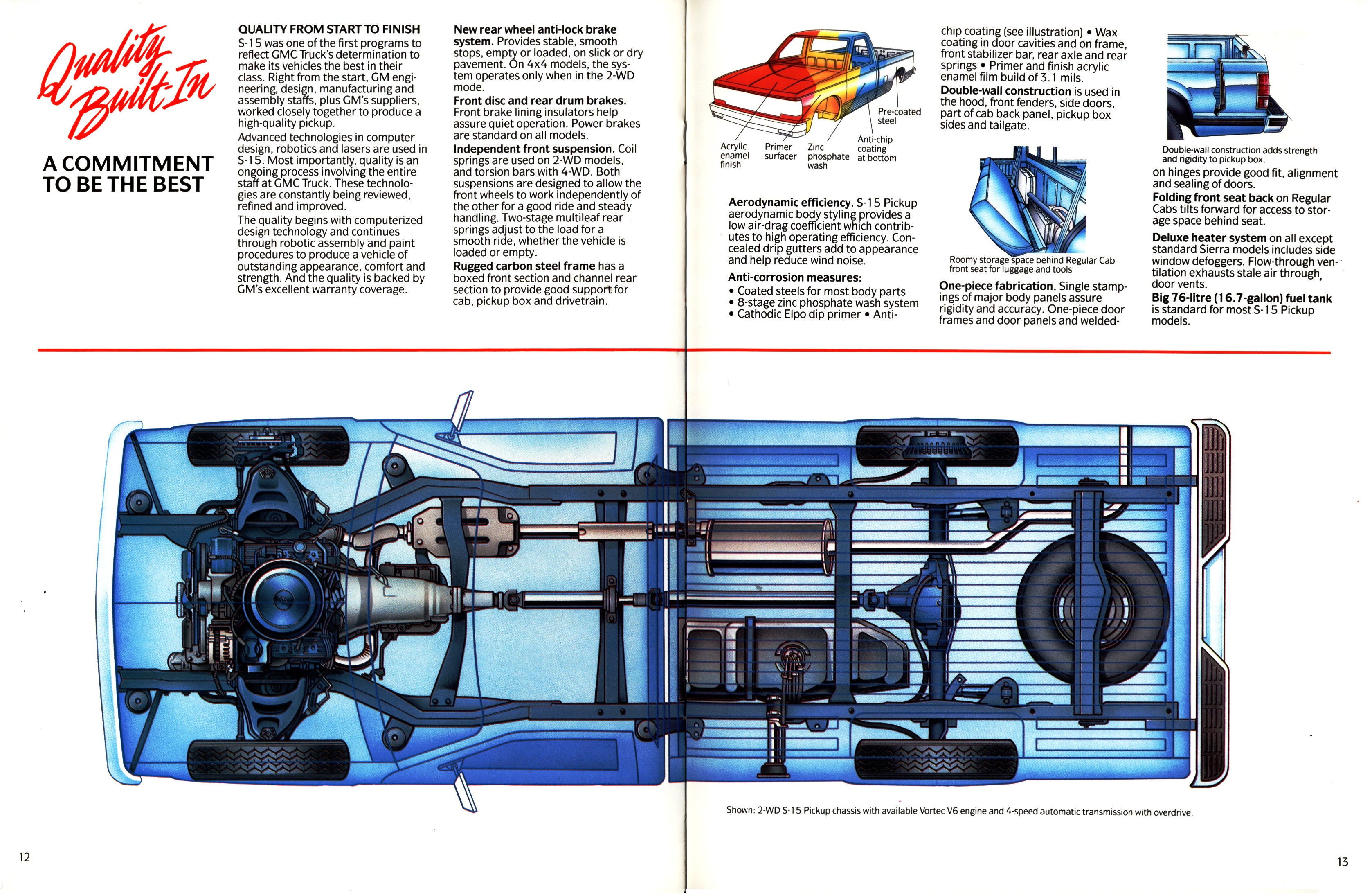 1989 GMC S-15 Pickups Brochure (Cdn) 12-13