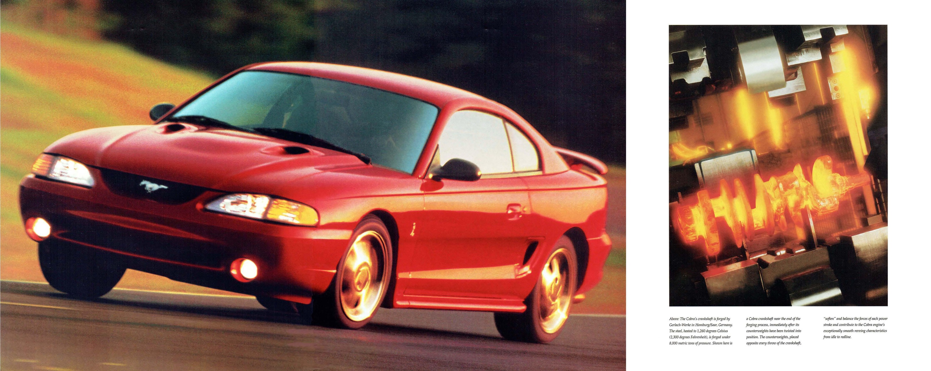 1996 Ford Mustang Cobra Brochure 06-07-08