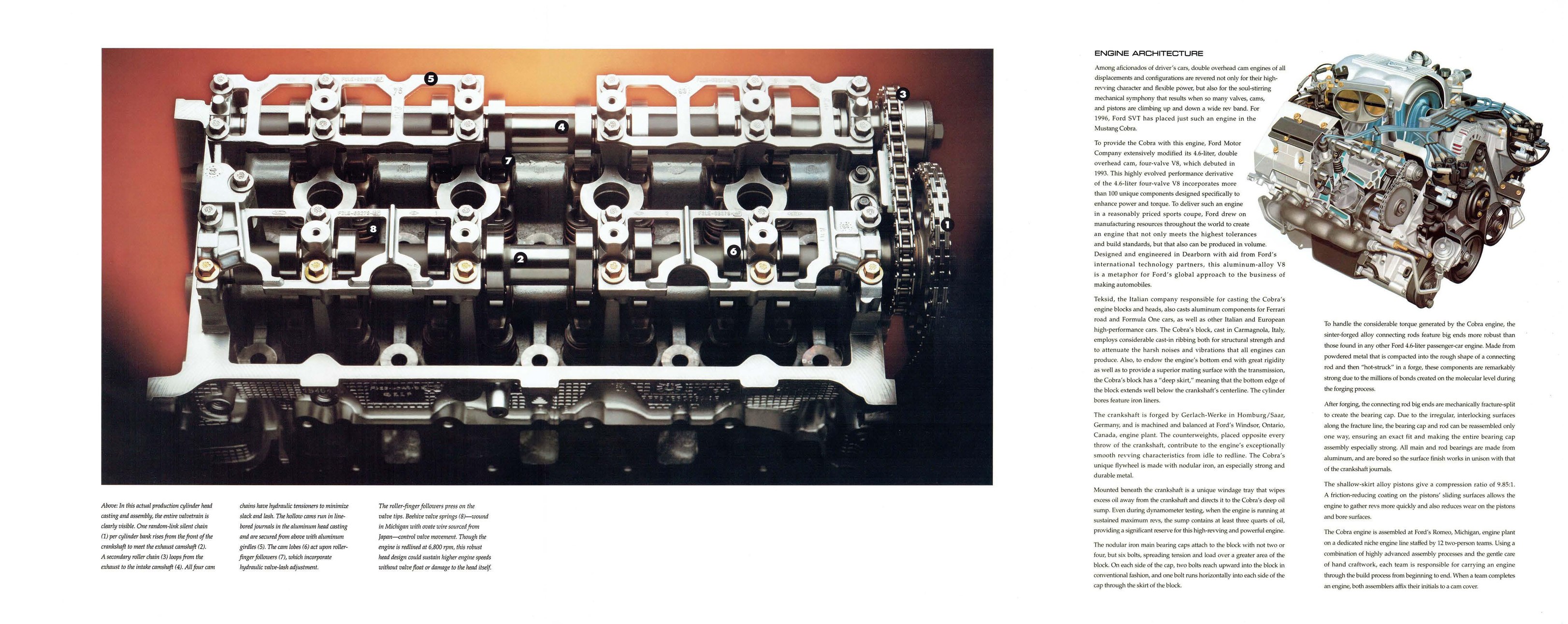 1996 Ford Mustang Cobra Brochure 09-10-11