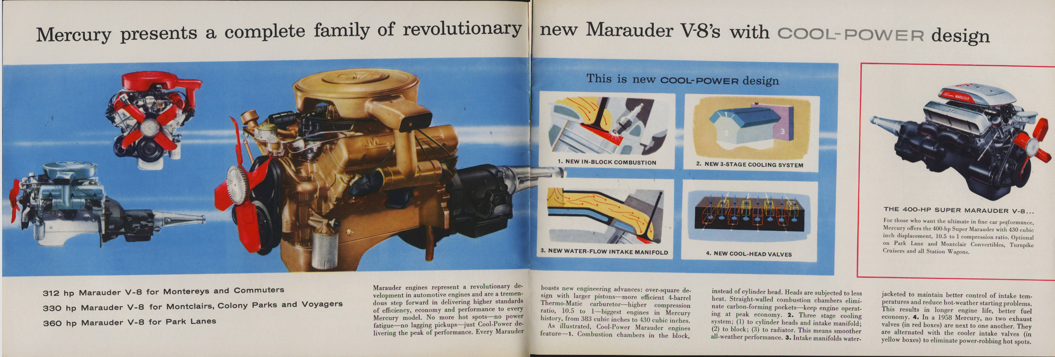 1958 Mercury Brochure (Cdn) 08-09