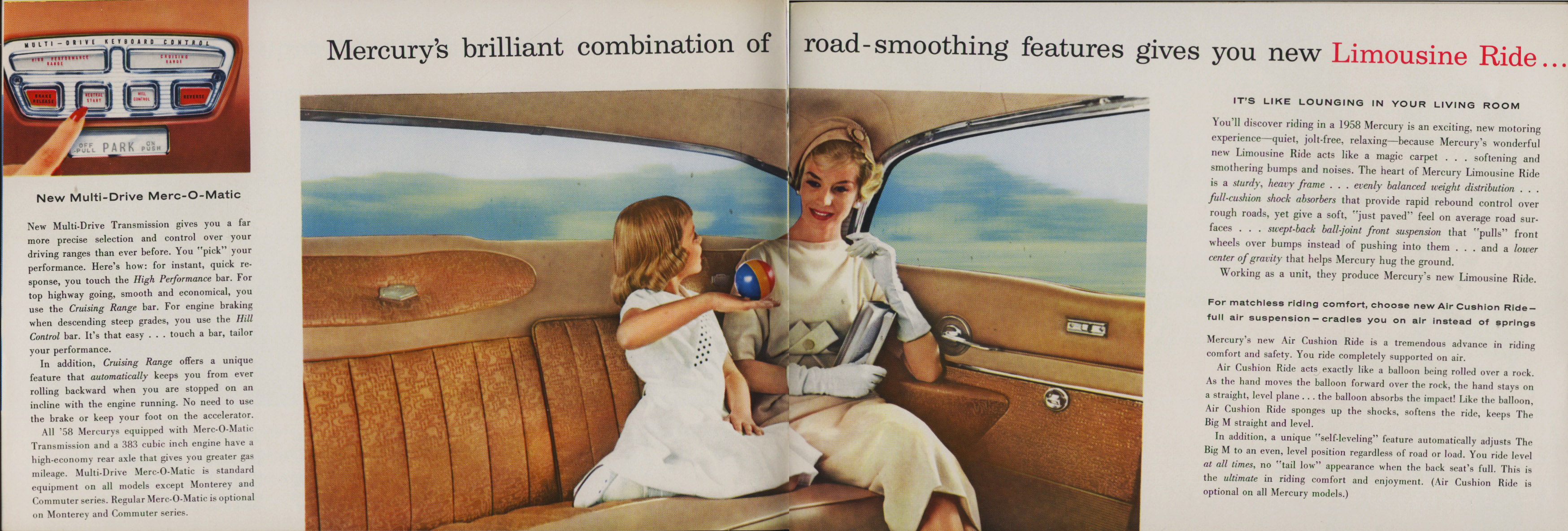 1958 Mercury Brochure (Cdn) 10-11
