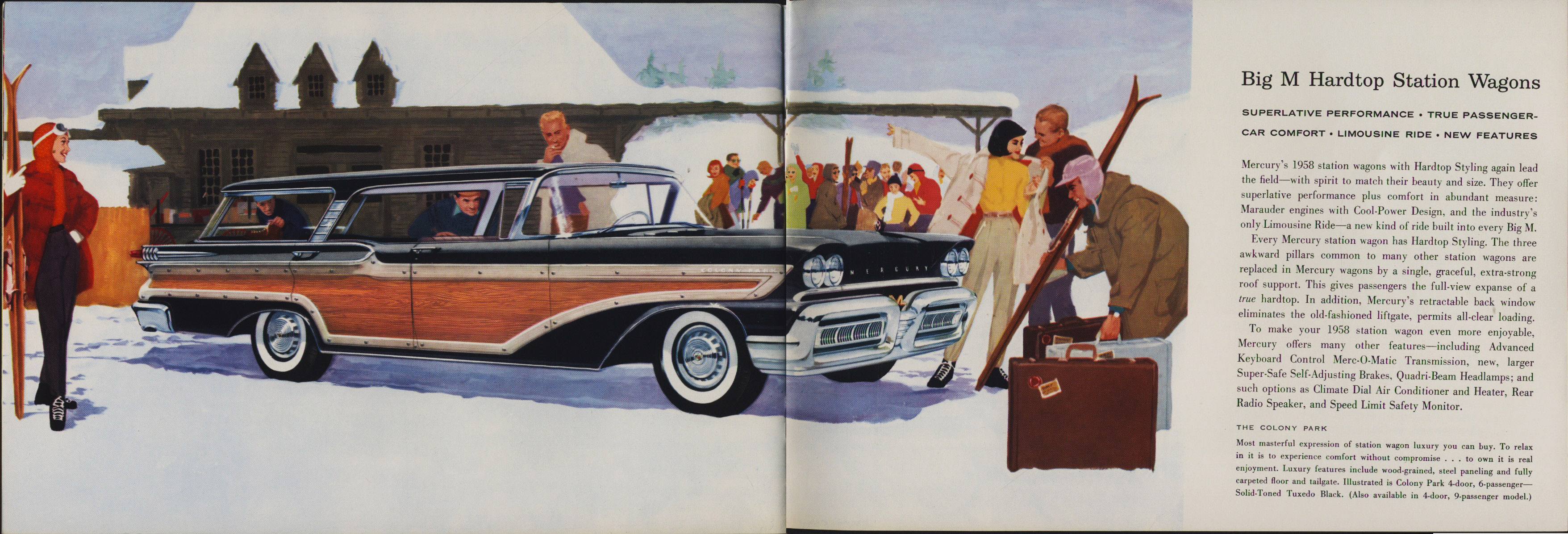 1958 Mercury Brochure (Cdn) 22-23