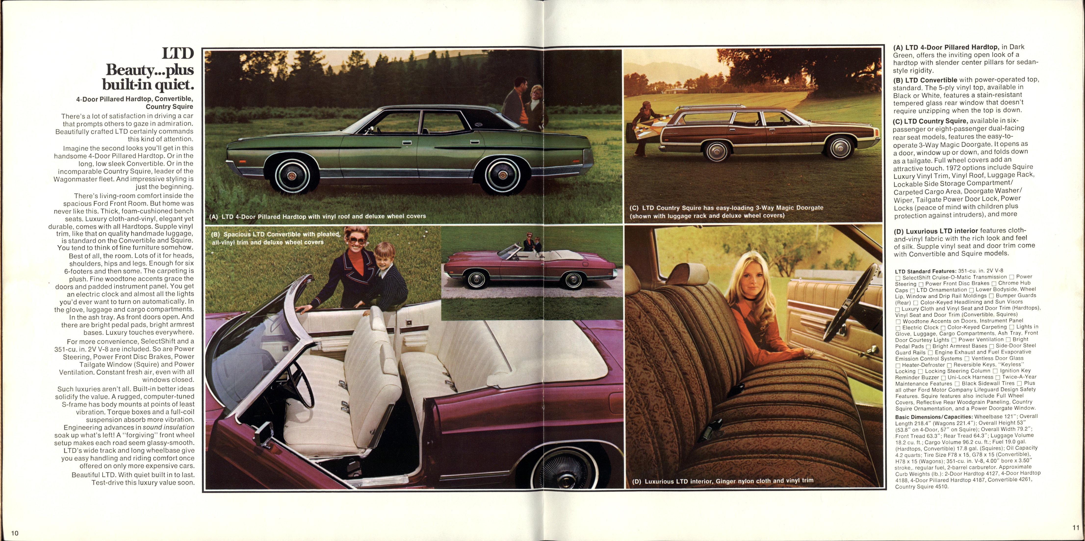 1972 Ford Full Size Brochure (Cdn) 10-11