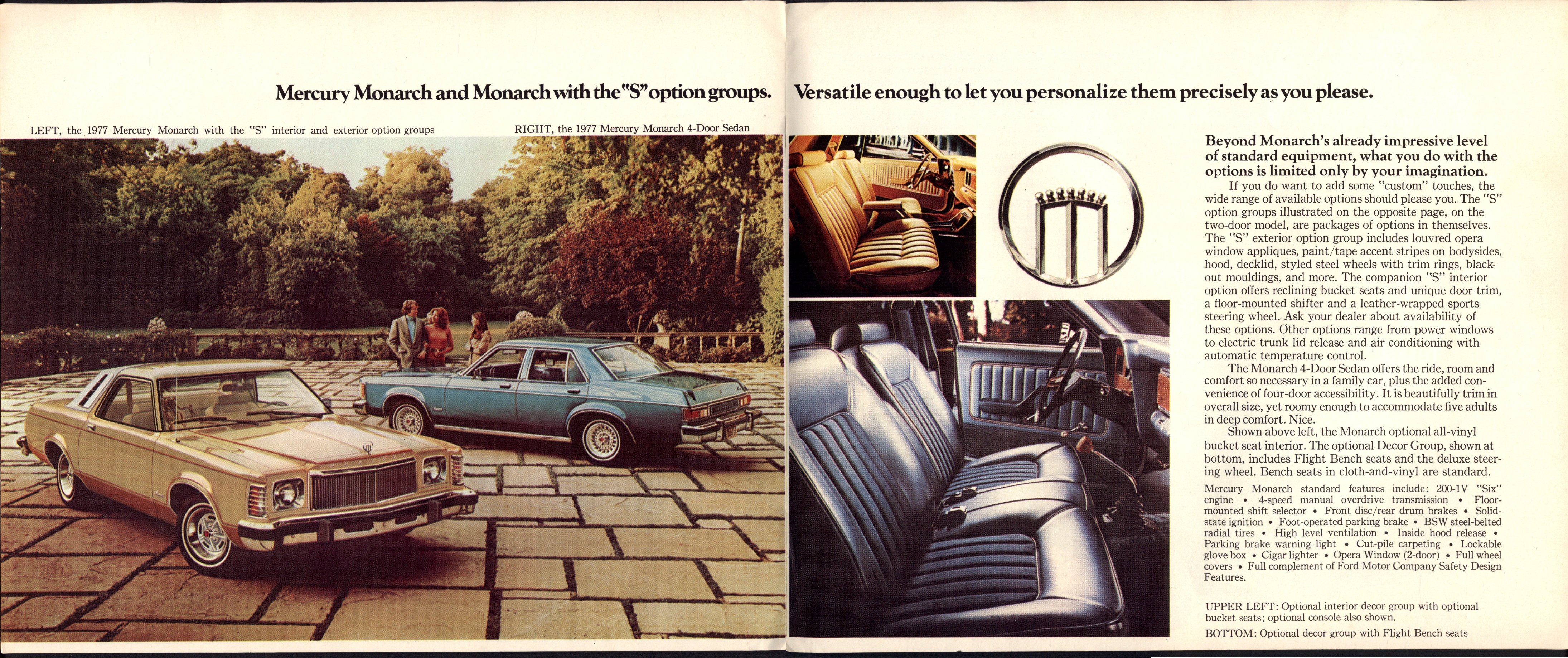 1977 Mercury Monarch Brochure (Cdn-Rev) 08-09