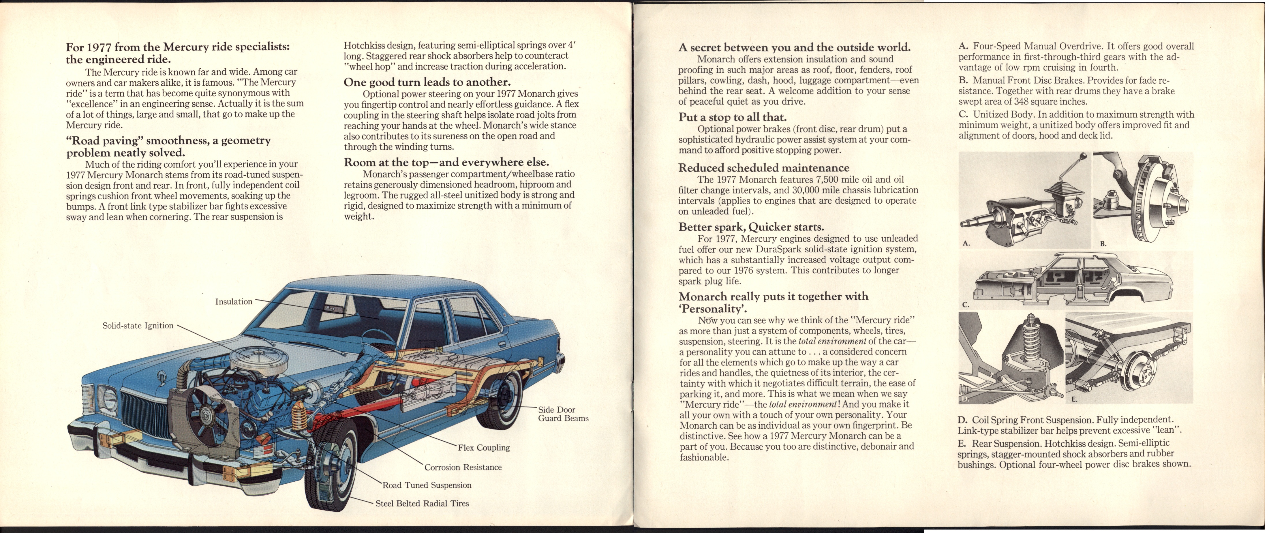 1977 Mercury Monarch Brochure (Cdn-Rev) 10-11