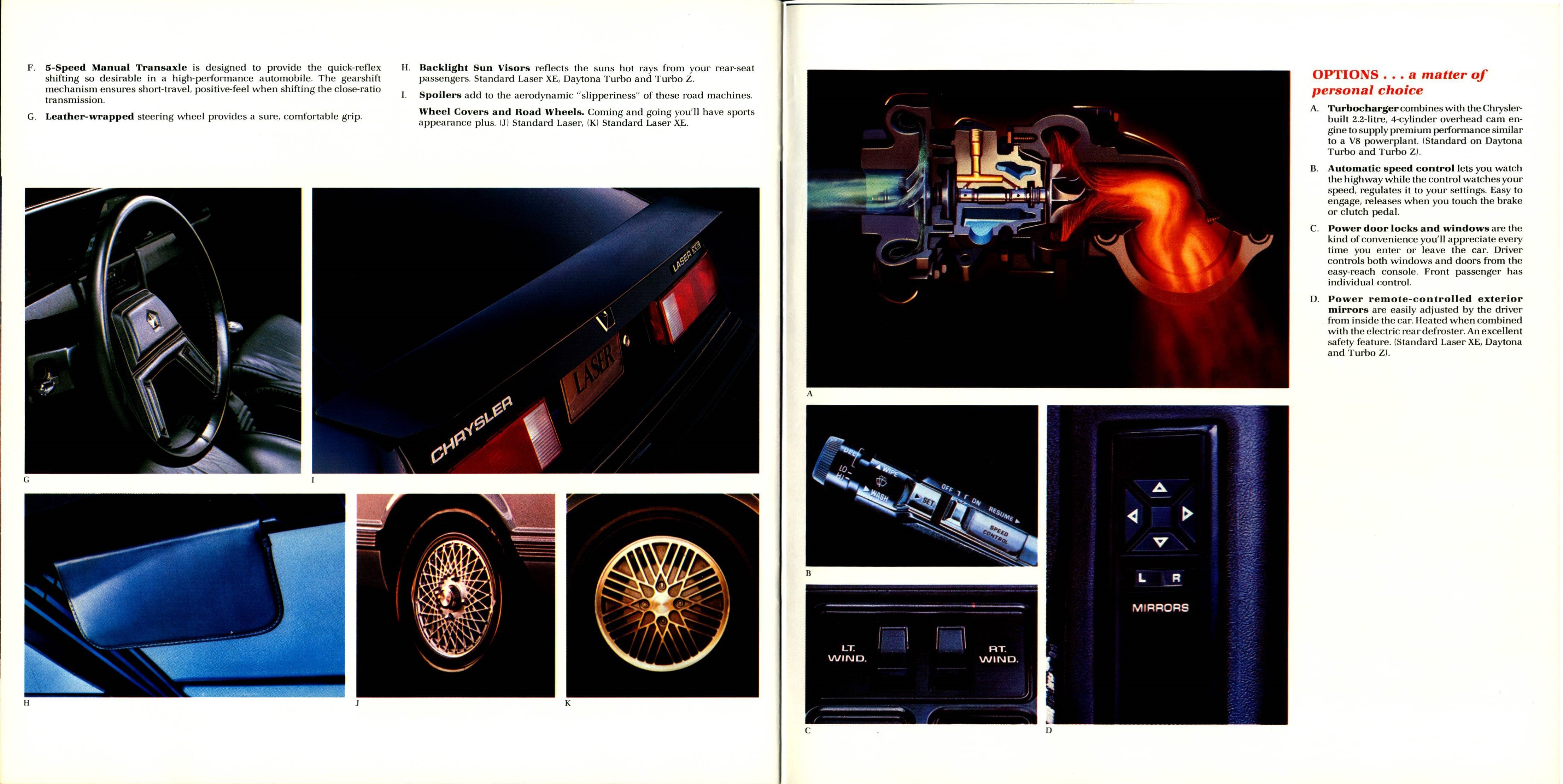 1984 Chrysler Laser-Daytona Brochure (Cdn) 12-13