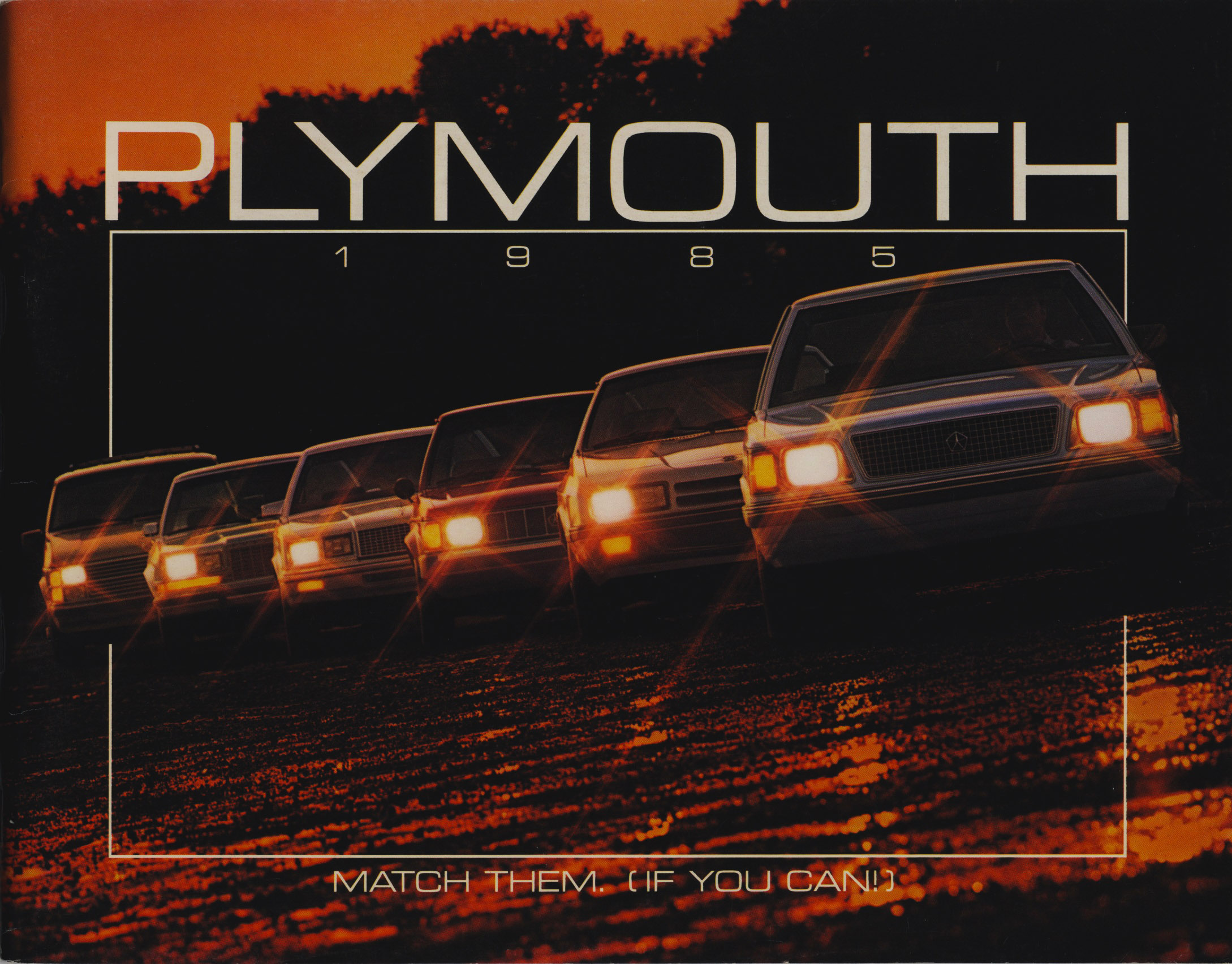 1985 Plymouth Full Prestige Brochure 01