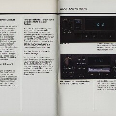 1985 Plymouth Full Prestige Brochure 52-53