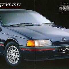 1988 Ford EA Falcon S Foldout - Australia