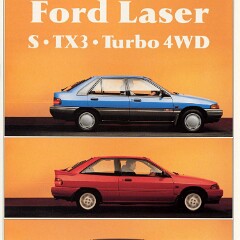 1991 Ford KF Laser - Australia