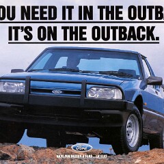 1993 Ford ED Falcon Longreach Outback Ute - Australia