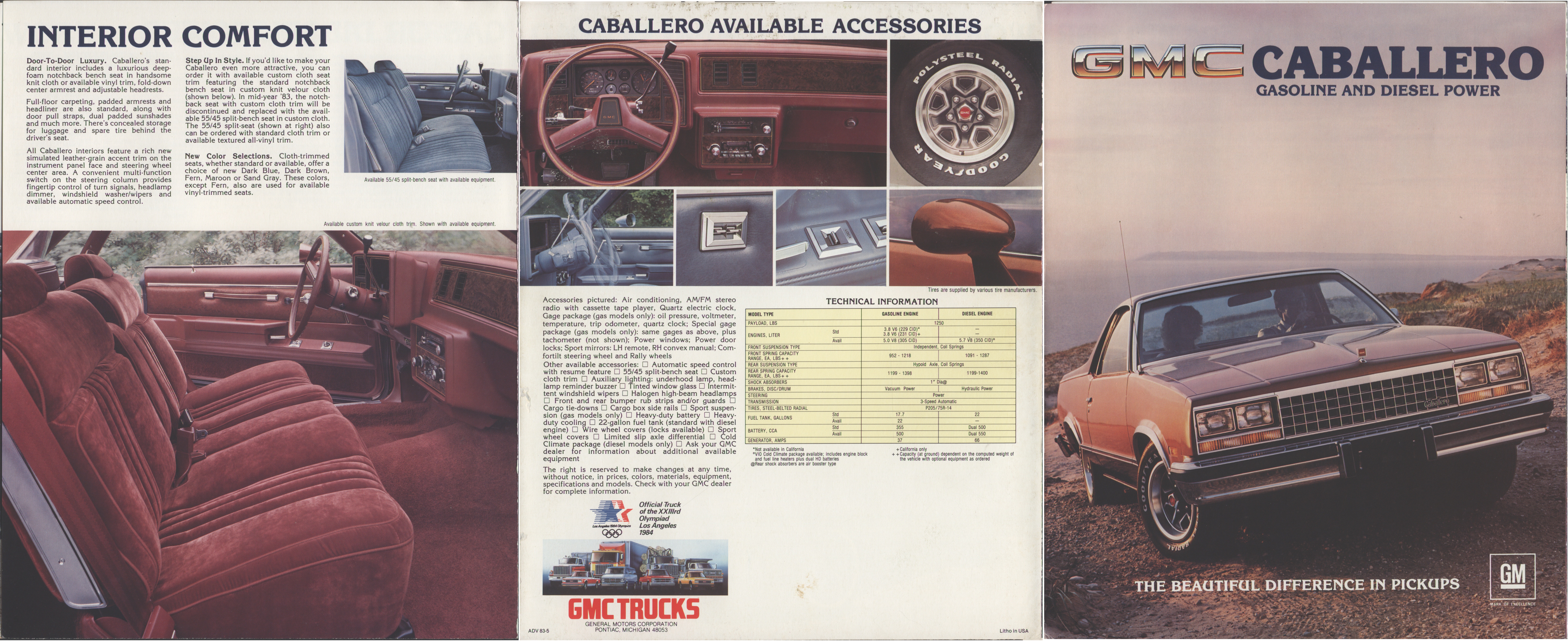 1983 GMC Caballero Foldout 05-06-01