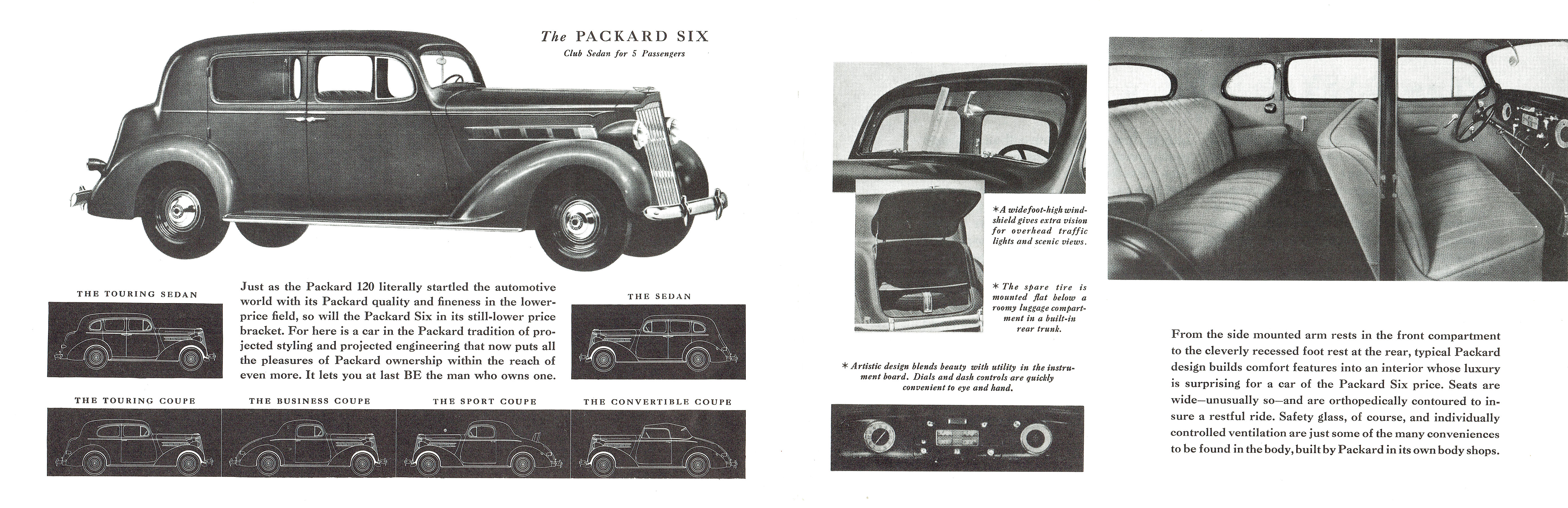 1937 Packard 120 and Six BW-08-09