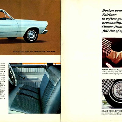 1966 Ford Fairlane Brochure Canada 14-15