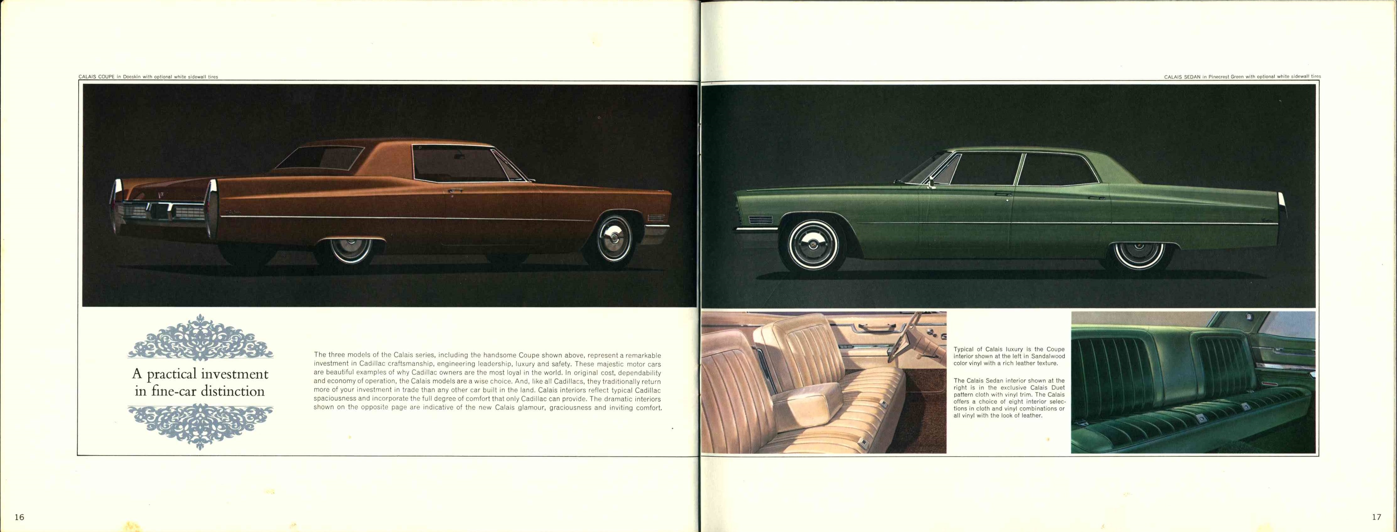 1967 Cadilac Brochure Canada 16-17