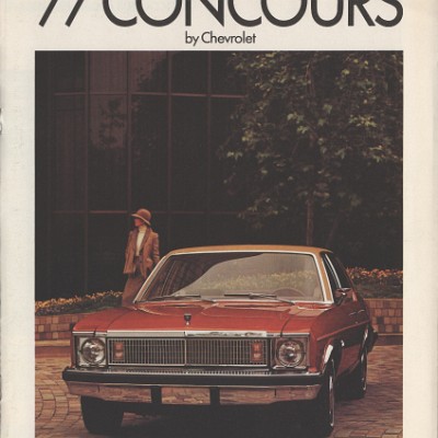 1977 Chevrolet Nova Concours Brochure Canada 01