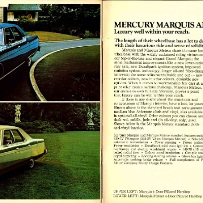 1977 Mercury Marquis Brochure Canada 08-09