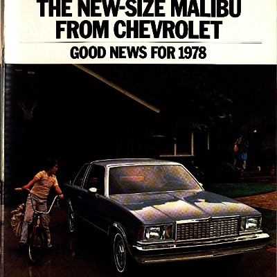 1978 Chevrolet Malibu Brochure Canada 01
