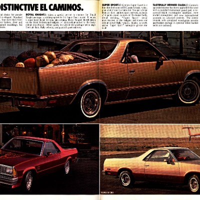 1981 Chevrolet El Camino Brochure Canada 06-07