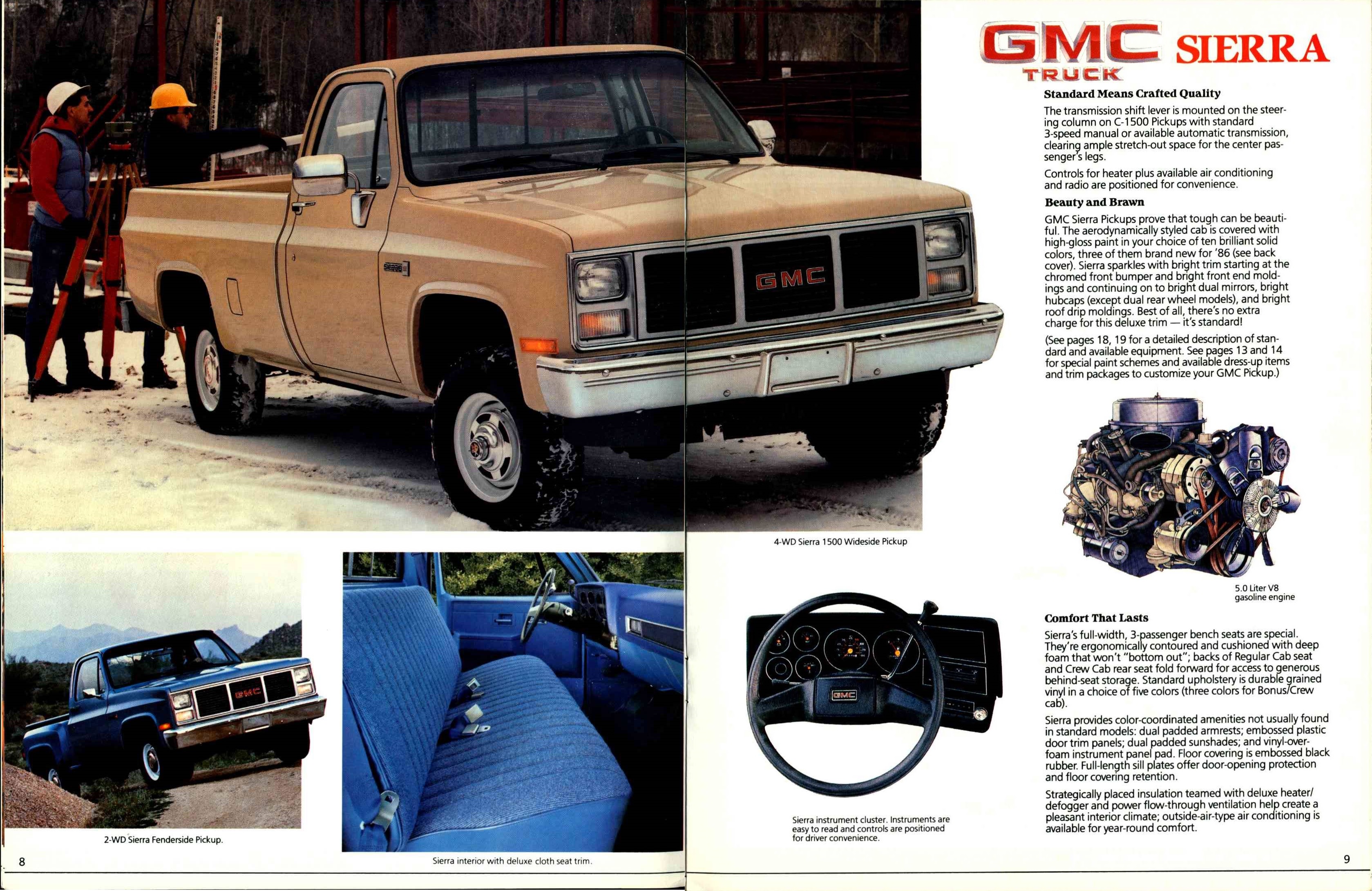 1986 GMC Full Size Pickups Brochure Canada 08-09