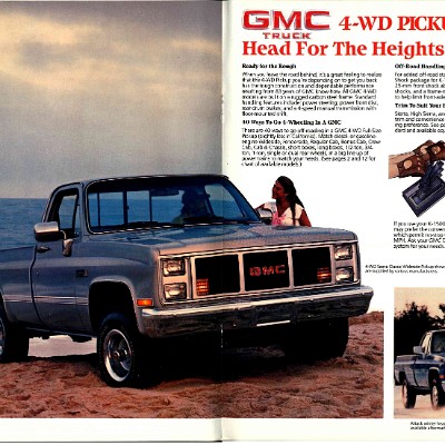 1986 GMC Full Size Pickups Brochure Canada 10-11
