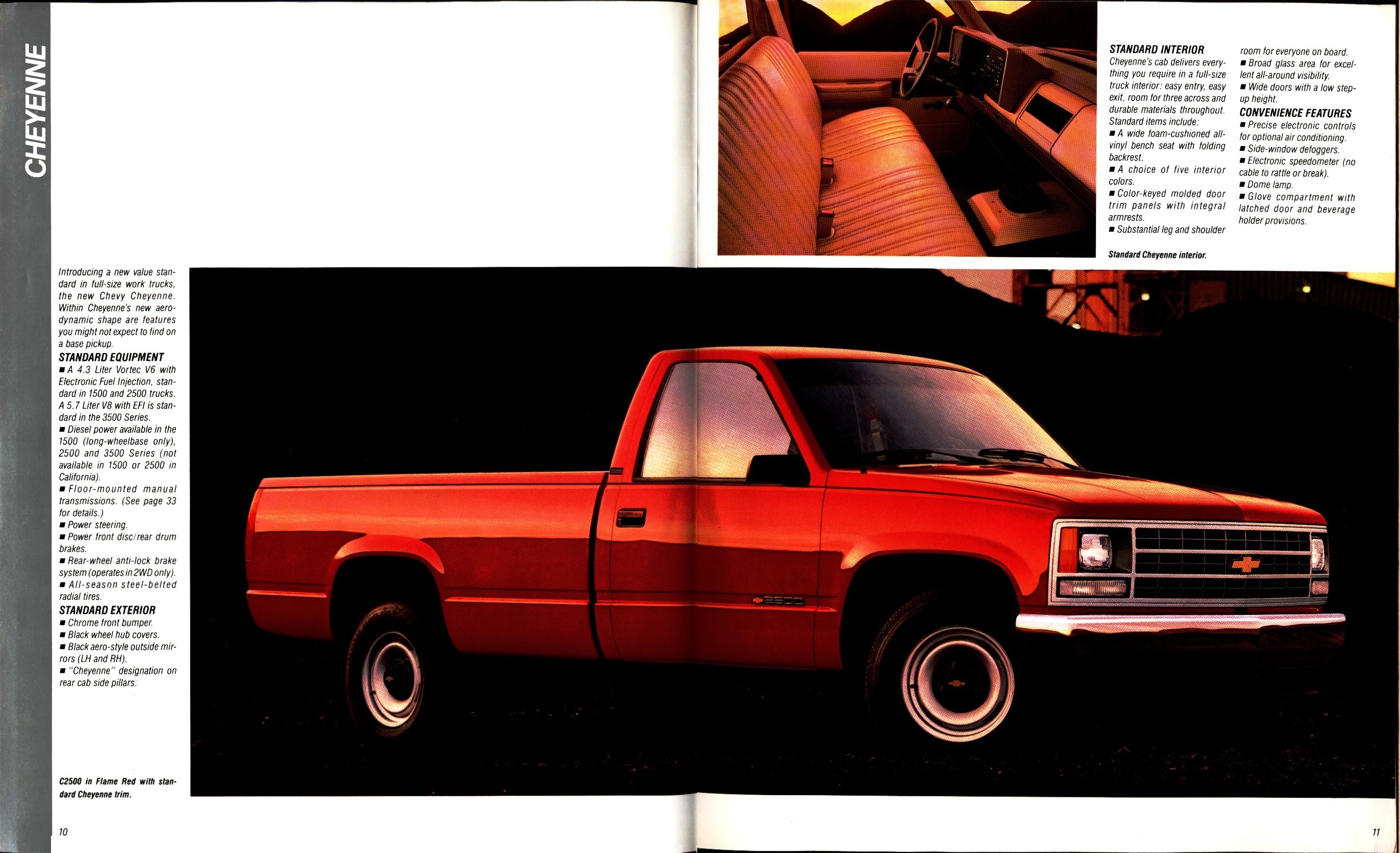 1988 Chevrolet Full Size Pickup Brochure (Rev) 10-11