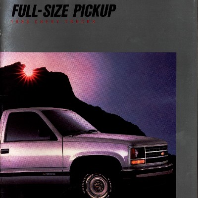 1988 Chevrolet Full Size Pickup Brochure (Rev) 00