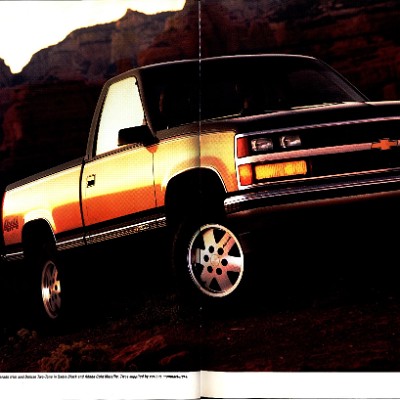 1988 Chevrolet Full Size Pickup Brochure (Rev) 22-23