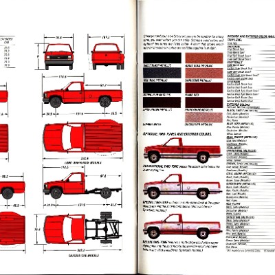 1988 Chevrolet Full Size Pickup Brochure (Rev) 34-35