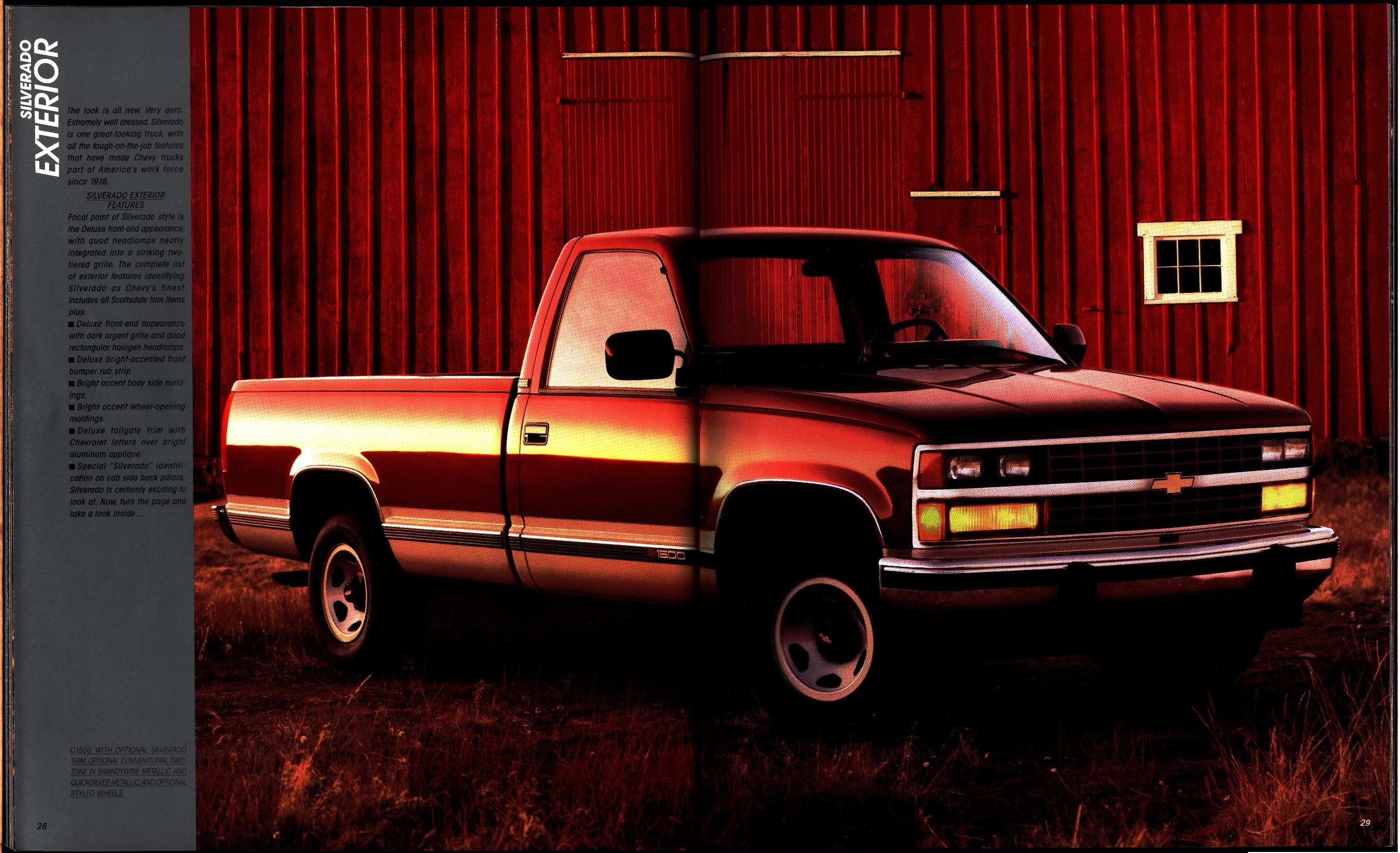 1988 Chevrolet Full Size Pickup Brochure 28-29