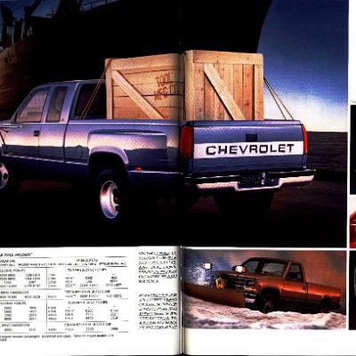 1988 Chevrolet Full Size Pickup Brochure 52-53