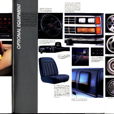 1988 Chevrolet Full Size Pickup Brochure 54-55-56
