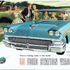 1958 Ford Station Wagons 9-57 (1) 360mm x 250mm