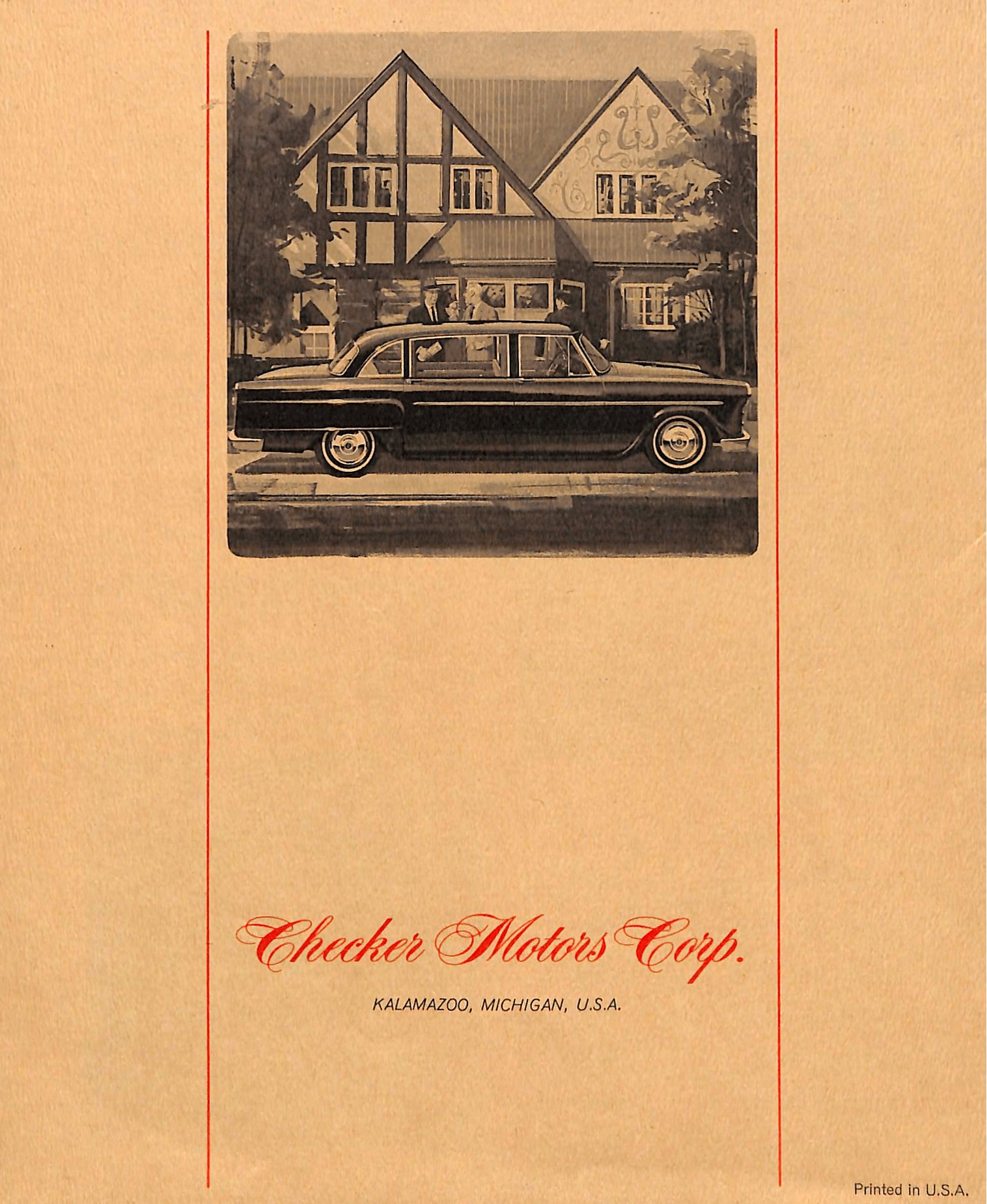 1963 Checker Town Custom Limousine Brochure 10