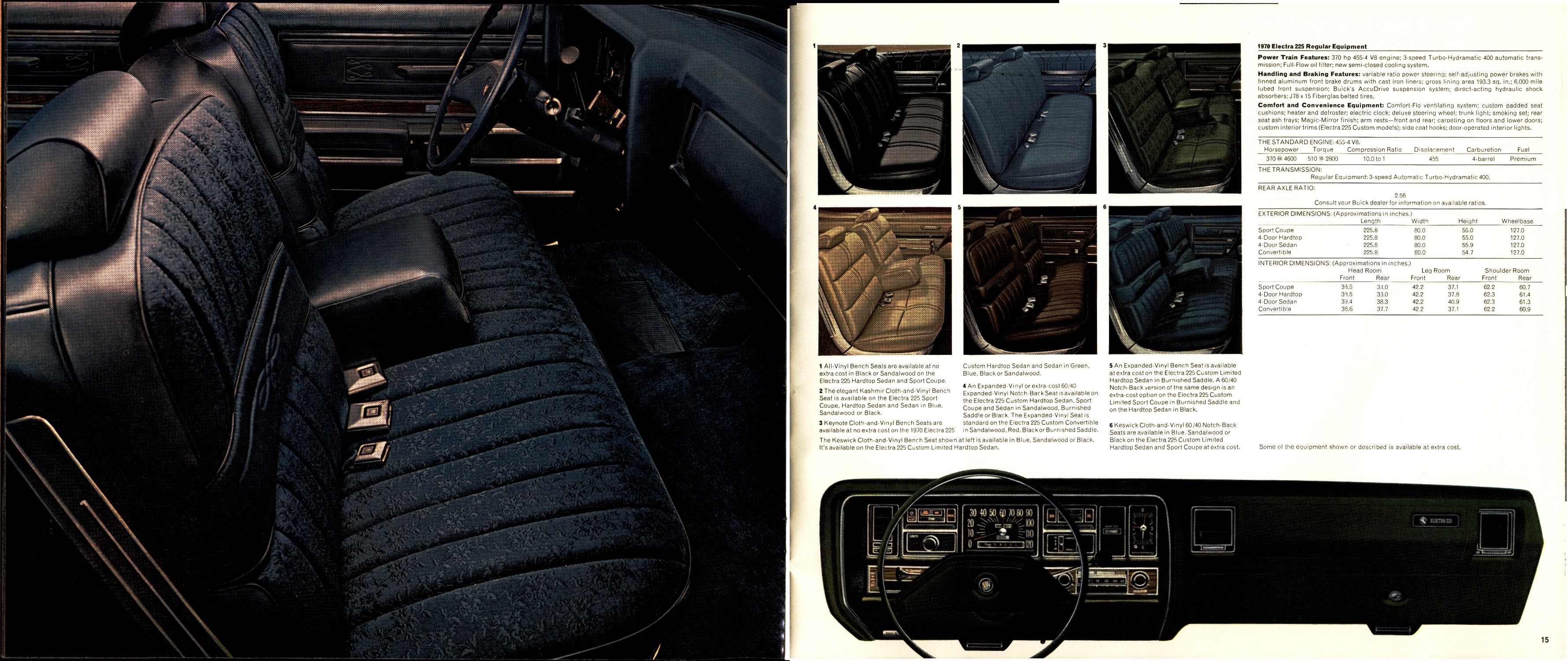 1970 Buick Full Line Prestige Brochure 14-15