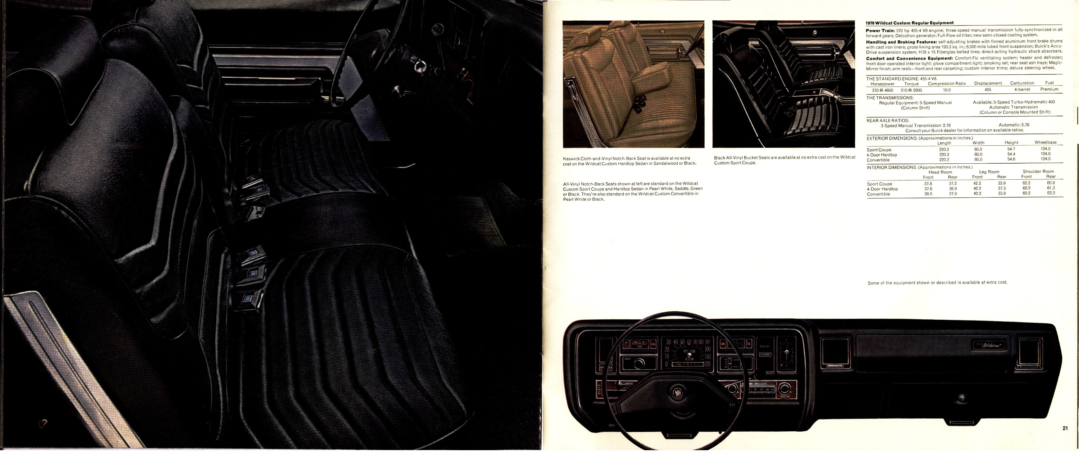 1970 Buick Full Line Prestige Brochure 20-21