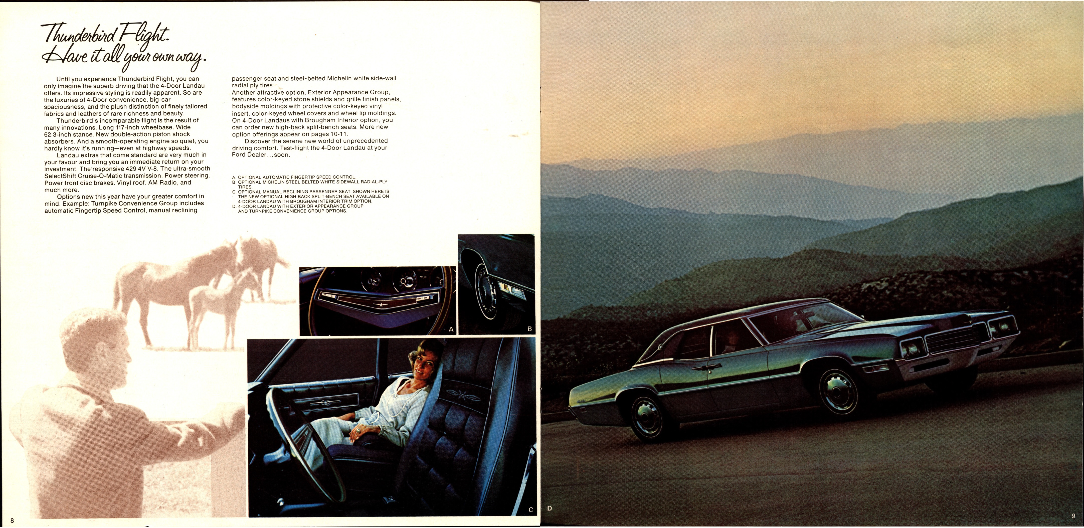 1971 Ford Thunderbird Brochure (Cdn) 08-09