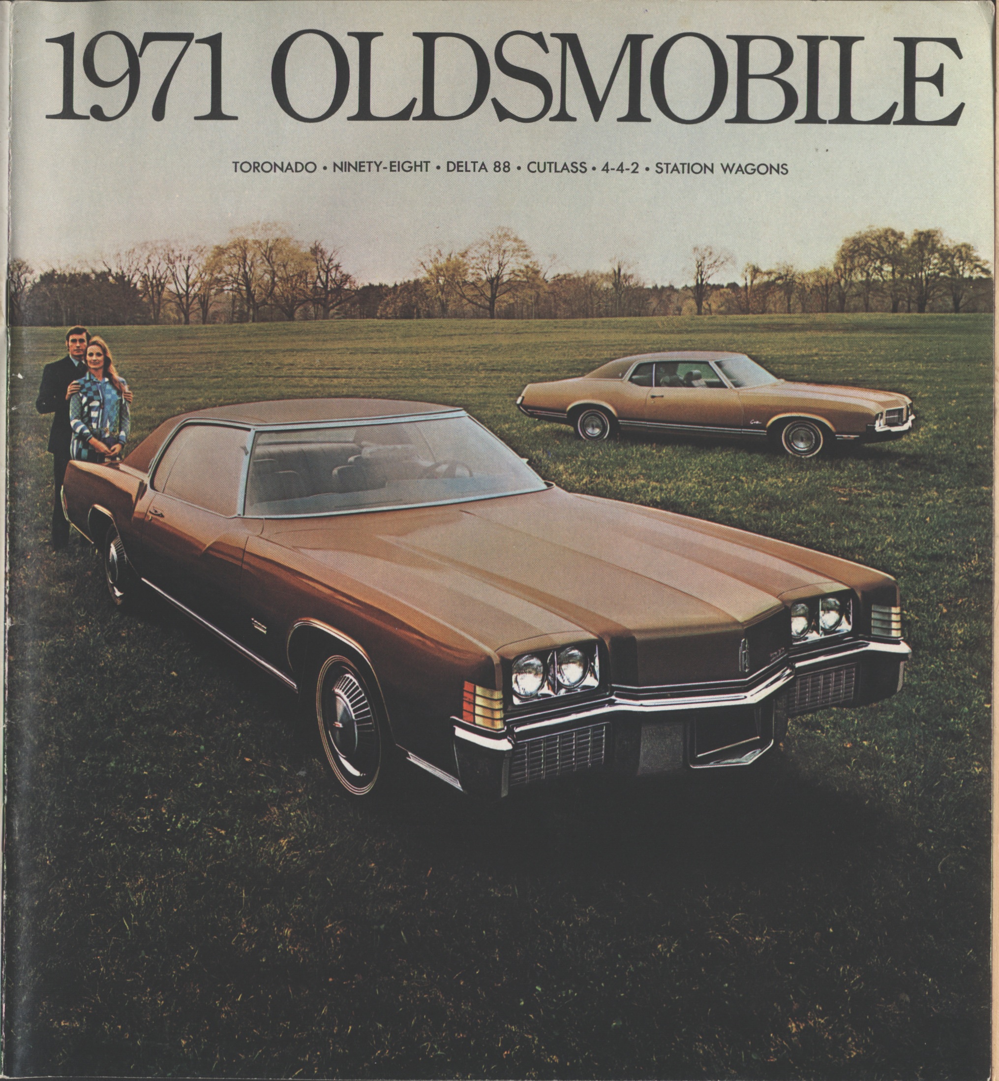 1971 Oldsmobile Full Line Brochure (Cdn) 01