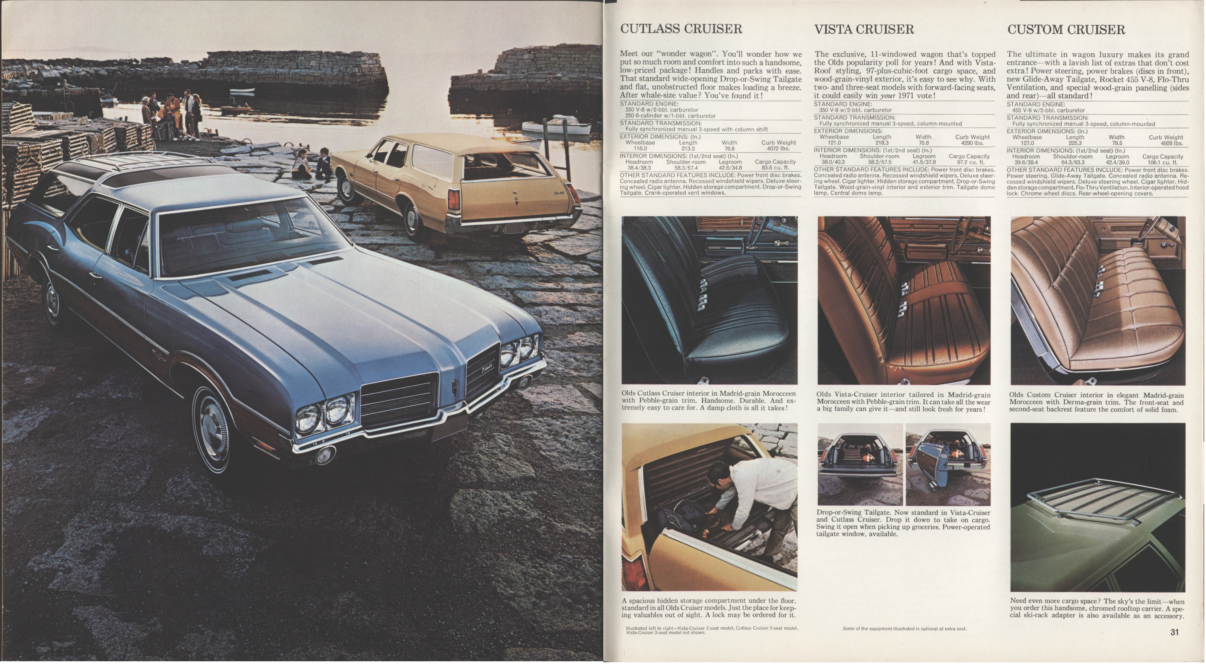 1971 Oldsmobile Full Line Brochure (Cdn) 30-31