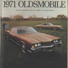 1971 Oldsmobile Full Line Brochure (Cdn) 01