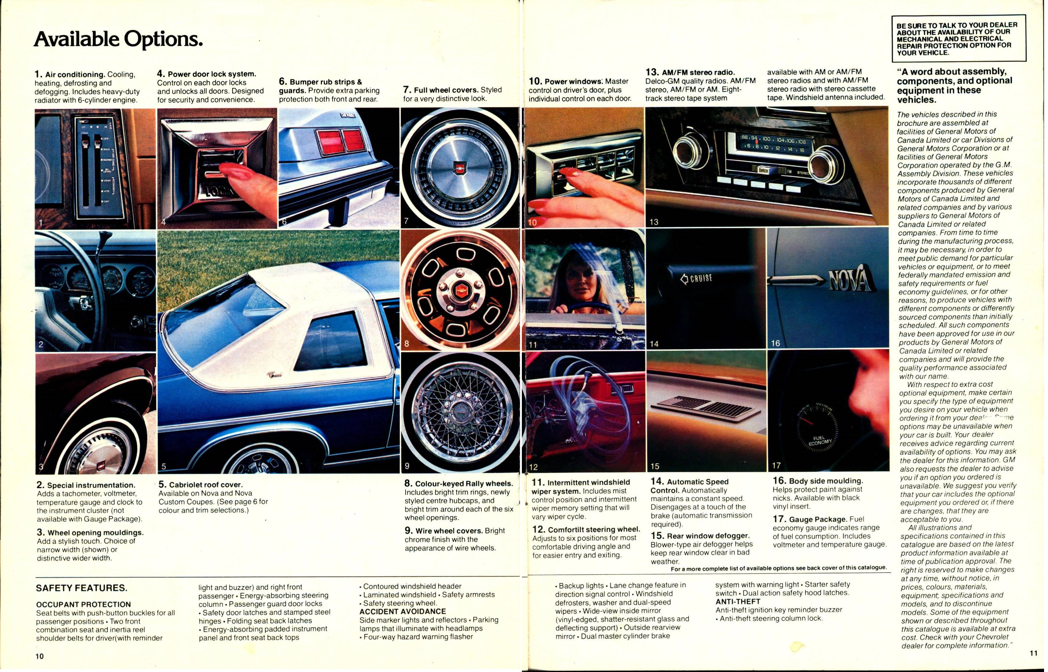 1979 Chevrolet Nova Brochure (Cdn) 10-11
