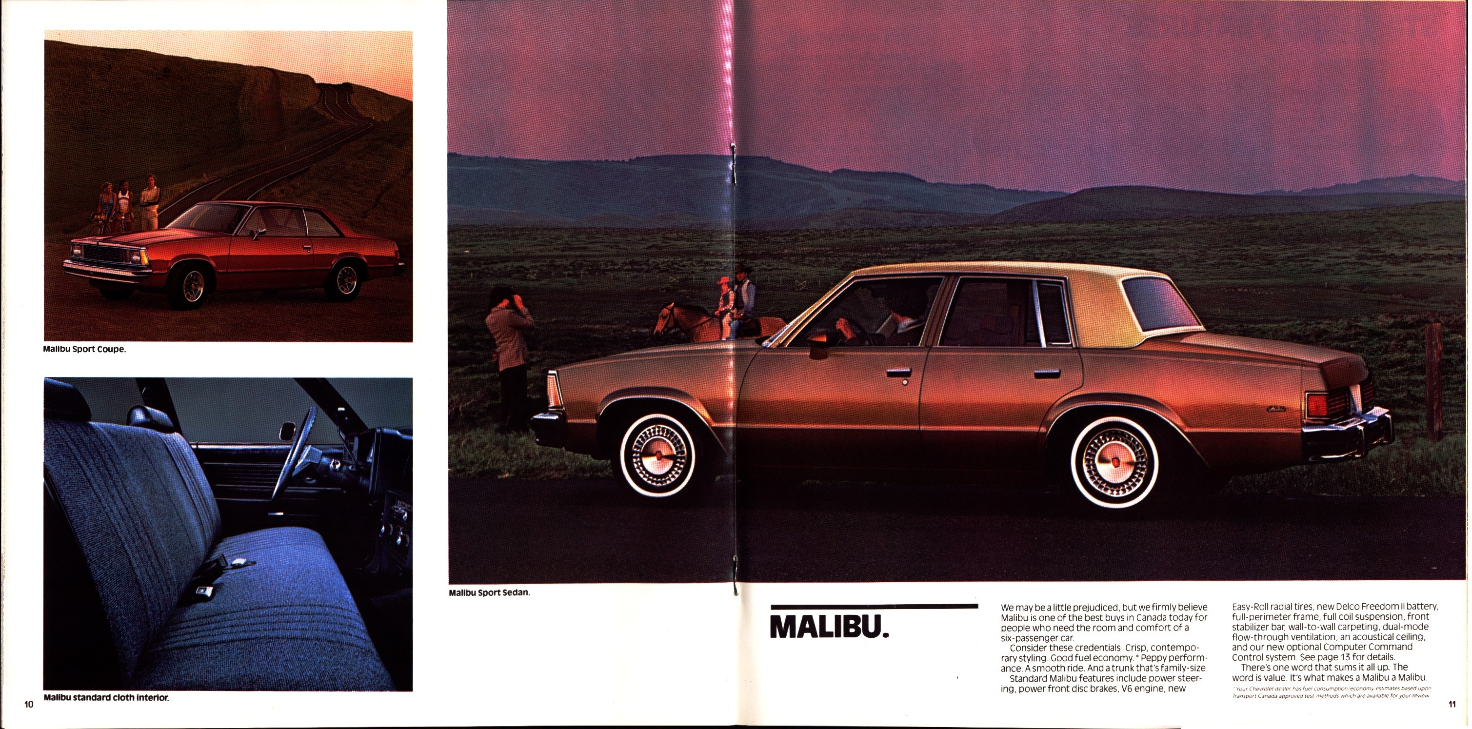 1981 Chevrolet Malibu Brochure (Cdn) 10-11