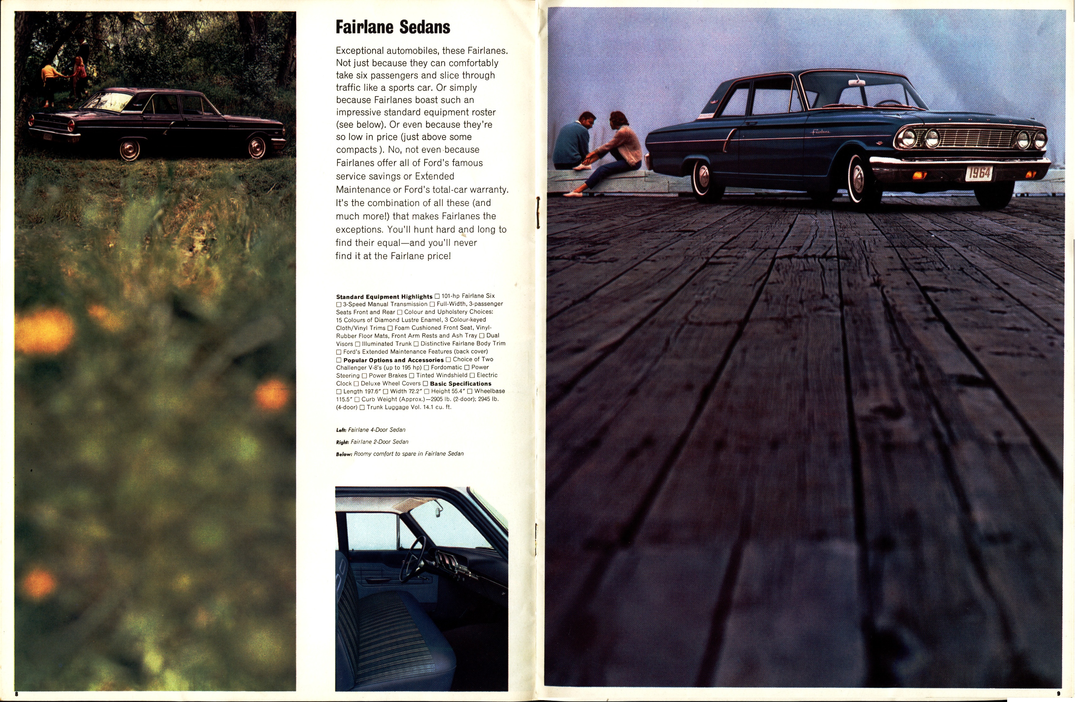 1964 Ford Fairlane Brochure (Cdn) 08-09