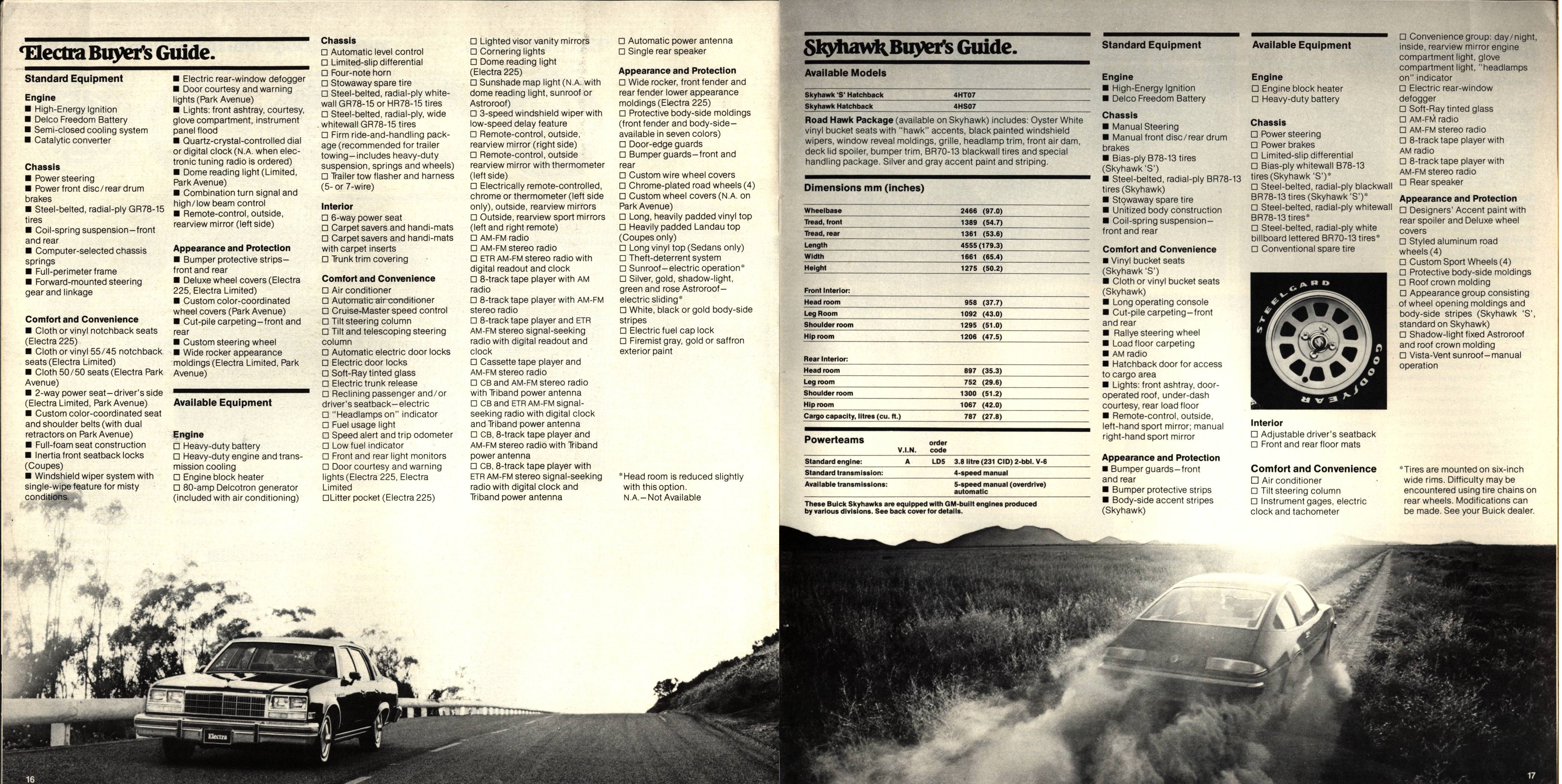 1979 Buick Buyer's Guide (Cdn) 16-17