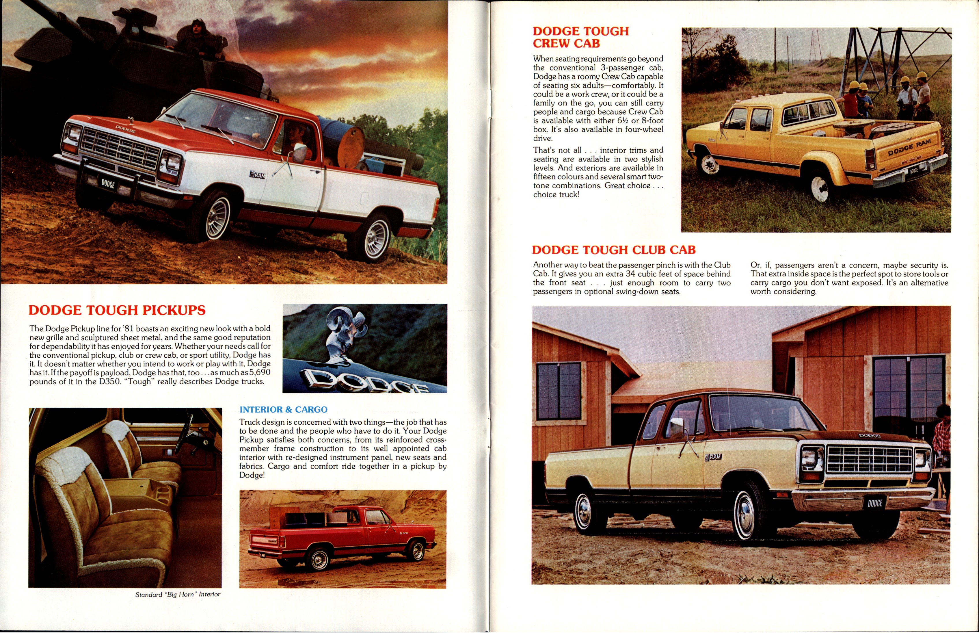 1981 Dodge Pickups Brochure (Cdn) 02-03